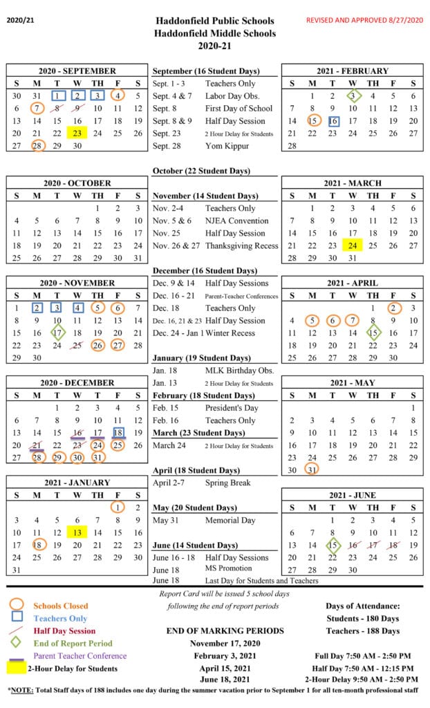 Town Calendar Haddonfield Civic Association